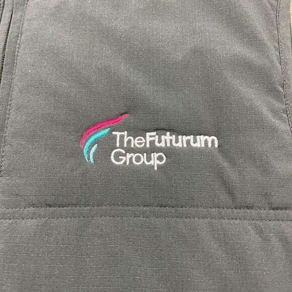 Travis Mathew Vest Mens Medium Black Puffer Cold Bay Golf Full Zip Golfer - Picture 4 of 11